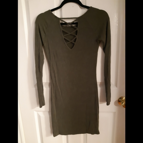 Garage Rib-knit Bodycon Longsleeve - Picture 3 of 5
